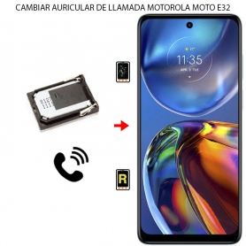Cambiar Auricular De Llamada Motorola Moto E32