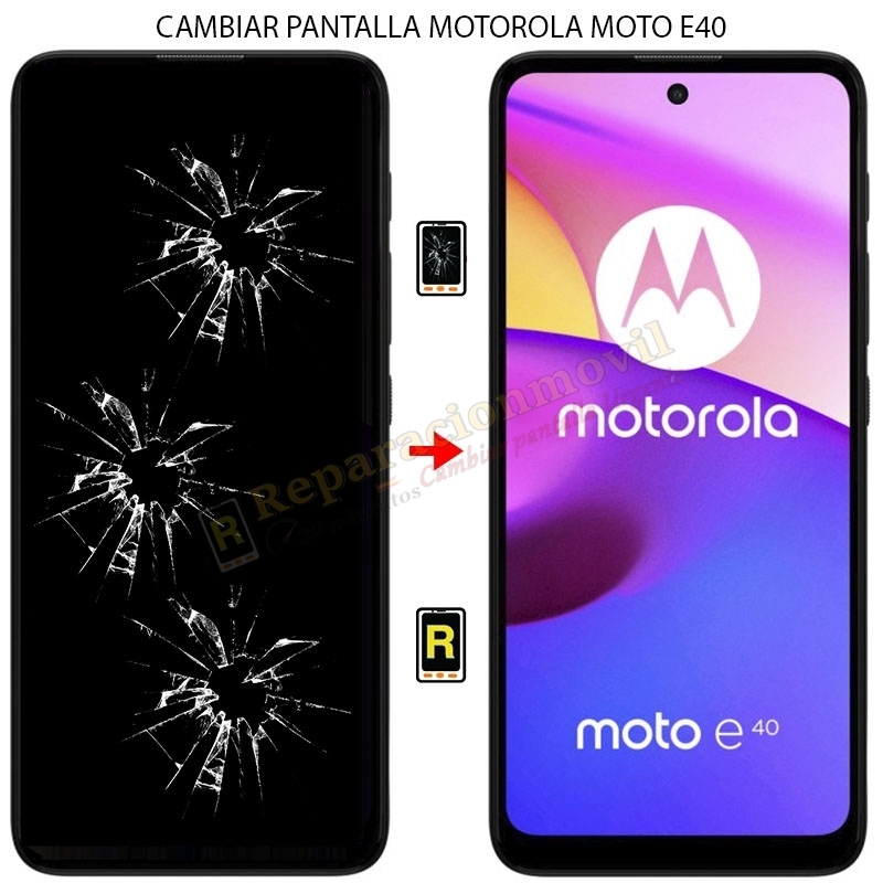 Cambiar Pantalla Motorola Moto E40