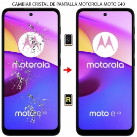 Cambiar Cristal De Pantalla Motorola Moto E40