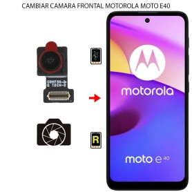 Cambiar Cámara Frontal Motorola Moto E40