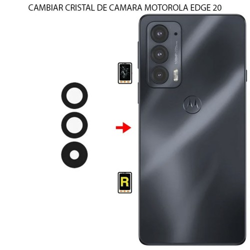 Cambiar Cristal Cámara Trasera Motorola Edge 20