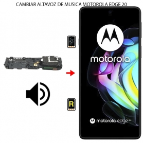 Cambiar Altavoz De Música Motorola Edge 20