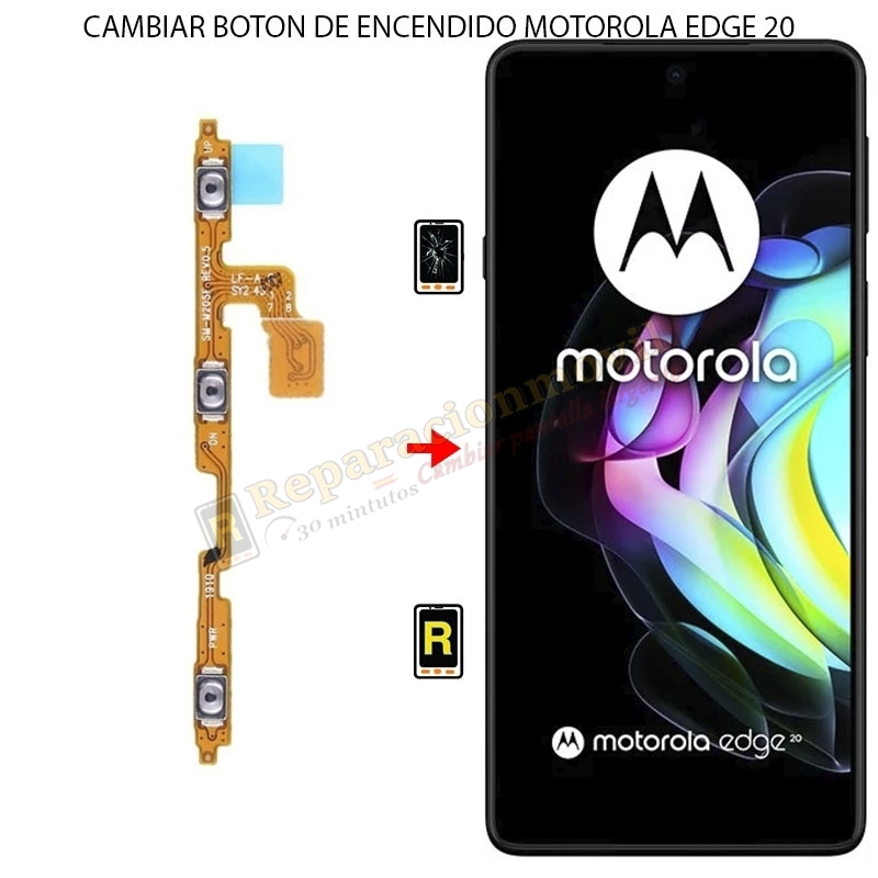 Cambiar Botón De Encendido Motorola Edge 20