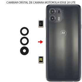 Cambiar Cristal Cámara Trasera Motorola Edge 20 Lite