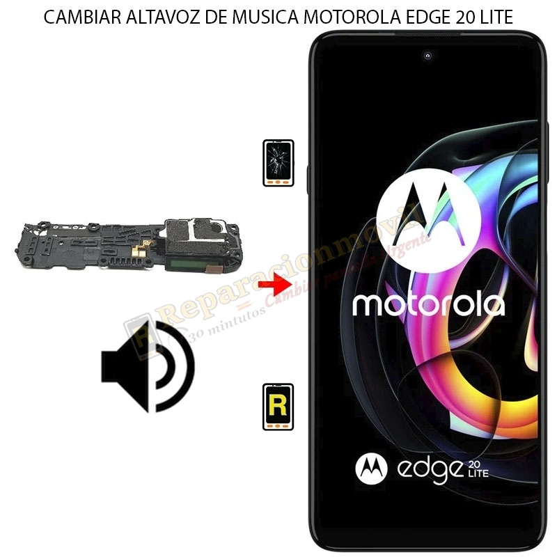 Cambiar Altavoz De Música Motorola Edge 20 Lite