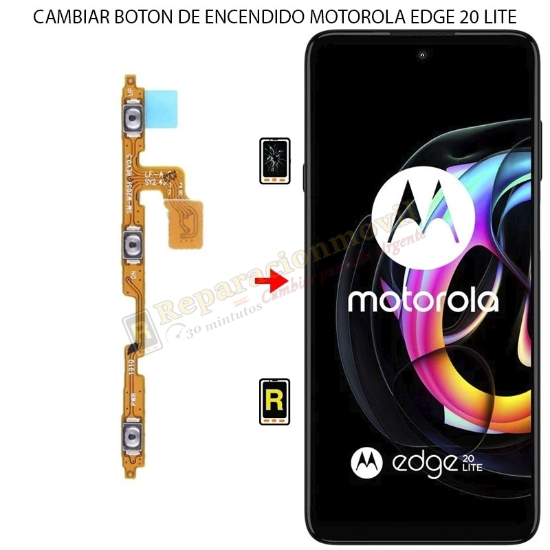 Cambiar Botón De Encendido Motorola Edge 20 Lite