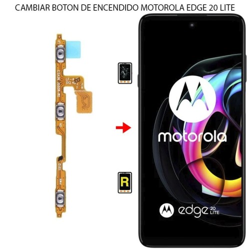 Cambiar Botón De Encendido Motorola Edge 20 Lite