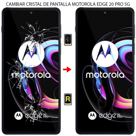 Cambiar Cristal De Pantalla Motorola Edge 20 Pro