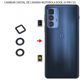 Cambiar Cristal Cámara Trasera Motorola Edge 20 Pro