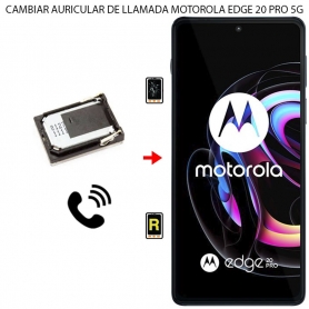 Cambiar Auricular De Llamada Motorola Edge 20 Pro