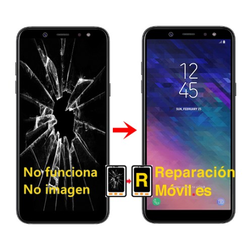Cambiar Pantalla Samsung A6 plus 2018