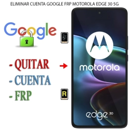 Eliminar Contraseña y Cuenta Google Motorola Edge 30