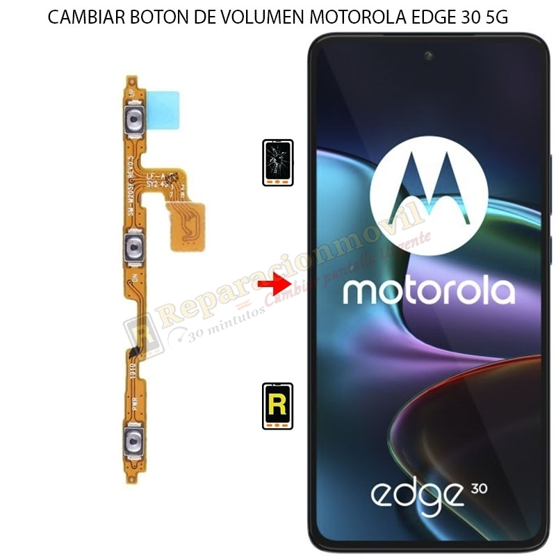 Cambiar Botón De Volumen Motorola Edge 30