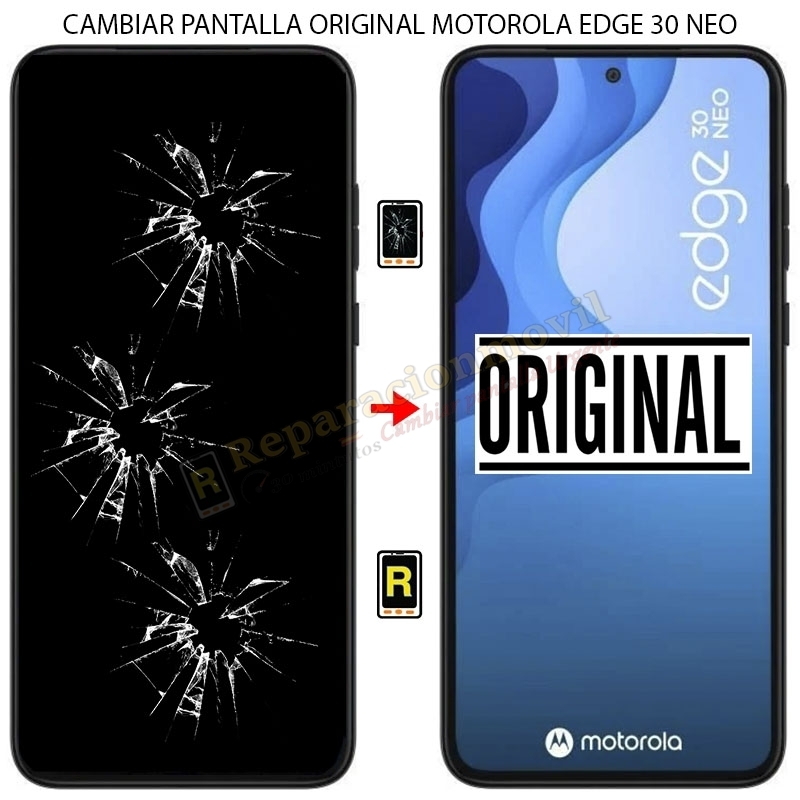 Cambiar Pantalla Motorola Edge 30 Neo ORIGINAL