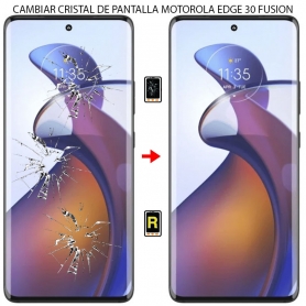 Cambiar Cristal De Pantalla Motorola Edge 30 Fusion