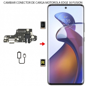 Cambiar Conector De Carga Motorola Edge 30 Fusion