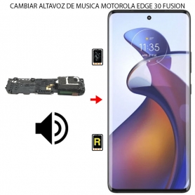 Cambiar Altavoz De Música Motorola Edge 30 Fusion