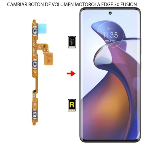 Cambiar Botón De Volumen Motorola Edge 30 Fusion
