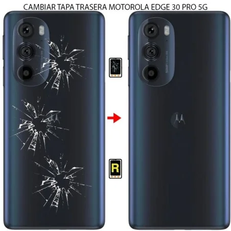 Cambiar Tapa Trasera Motorola Edge 30 Pro