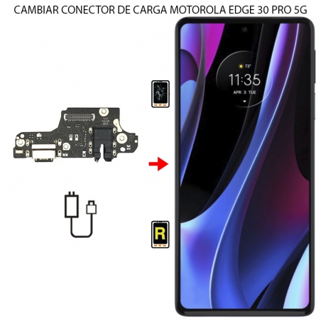 Cambiar Conector De Carga Motorola Edge 30 Pro