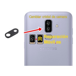 Cambiar Cristal de Camara Samsung J8 (2018)