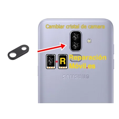 Cambiar Cristal de Camara Samsung J8 (2018)
