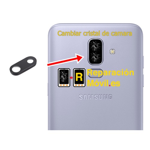Cambiar Cristal de Camara Samsung J8 (2018)
