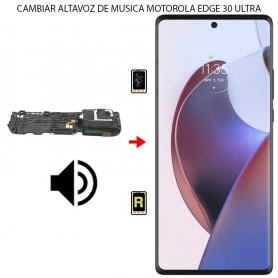 Cambiar Altavoz De Música Motorola Edge 30 Ultra