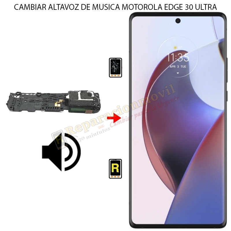 Cambiar Altavoz De Música Motorola Edge 30 Ultra