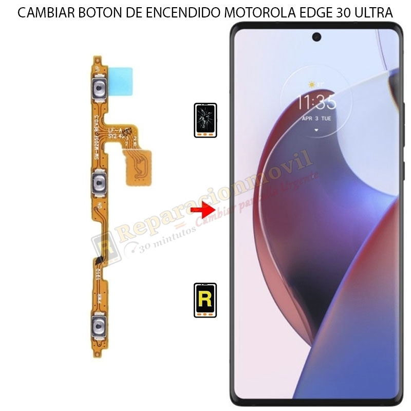 Cambiar Botón De Encendido Motorola Edge 30 Ultra