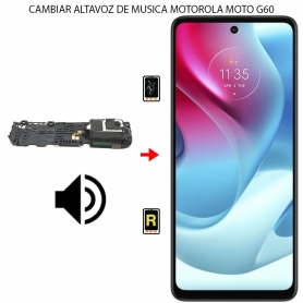 Cambiar Altavoz De Música Motorola Moto G60