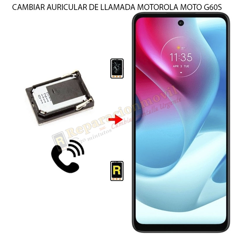 Cambiar Auricular De Llamada Motorola Moto G60S