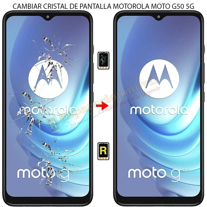 Cambiar Cristal De Pantalla Motorola Moto G50 5G