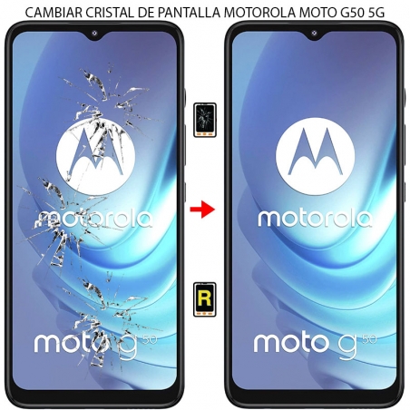 Cambiar Cristal De Pantalla Motorola Moto G50 5G