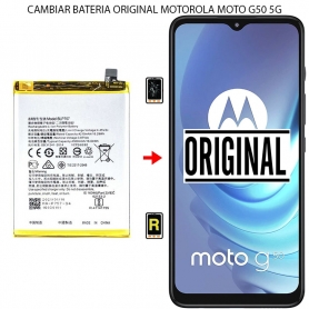 Cambiar Batería Motorola Moto G50 5G Original
