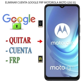 Eliminar Contraseña y Cuenta Google Motorola Moto G50 5G