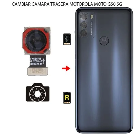 Cambiar Cámara Trasera Motorola Moto G50 5G