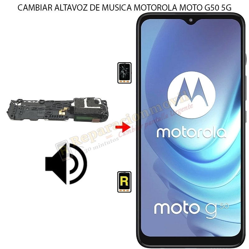 Cambiar Altavoz De Música Motorola Moto G50 5G