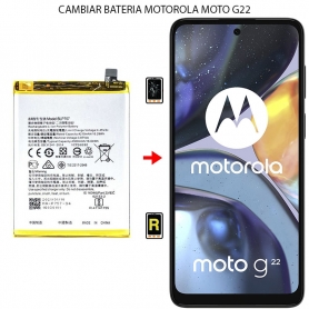 Cambiar Batería Motorola Moto G22