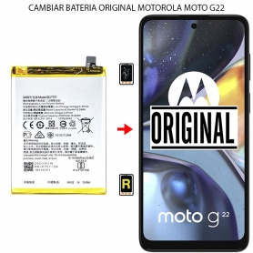 Cambiar Batería Motorola Moto G22 Original