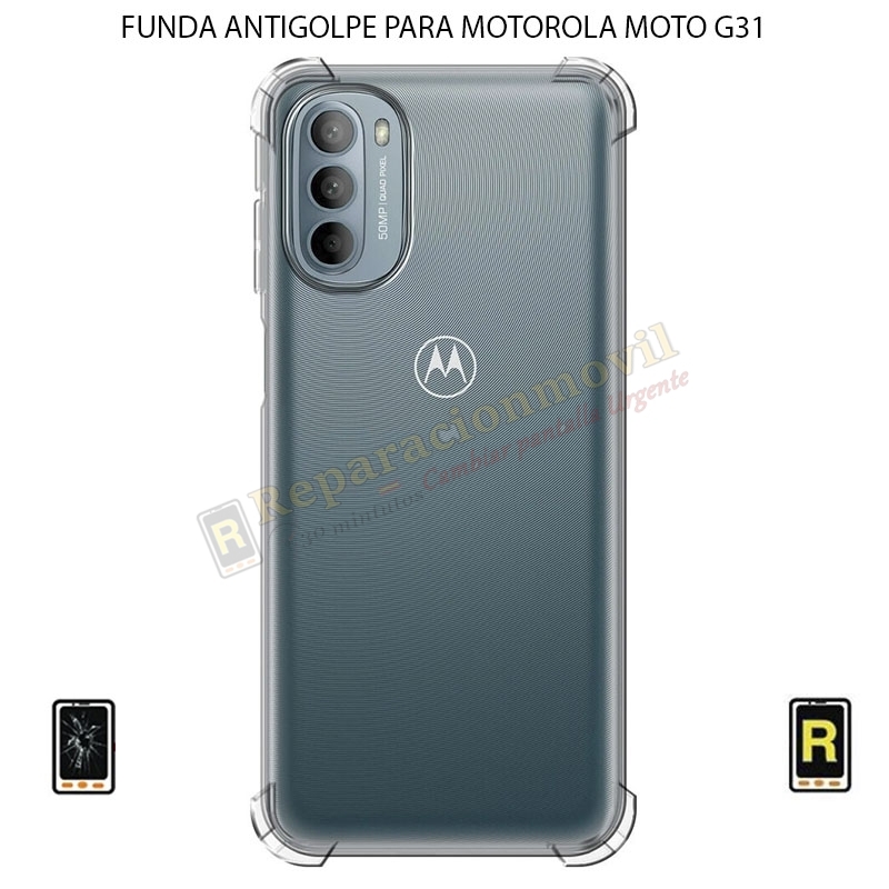Funda Antigolpe Transparente Motorola Moto G31