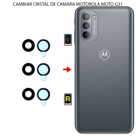 Cambiar Cristal Cámara Trasera Motorola Moto G31