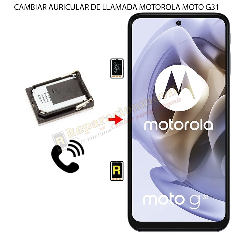 Cambiar Auricular De Llamada Motorola Moto G31