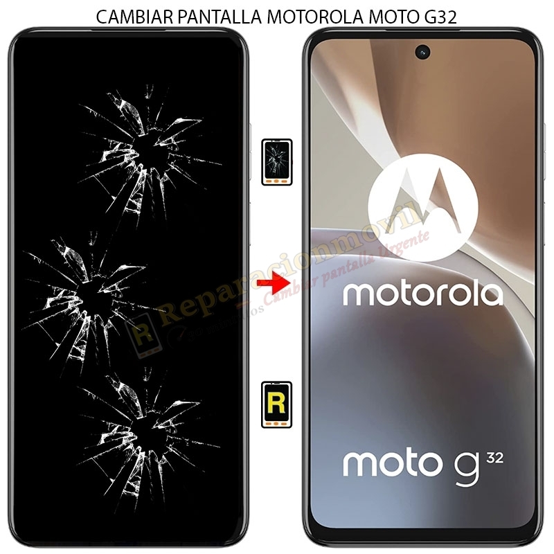 Cambiar Pantalla Motorola Moto G32