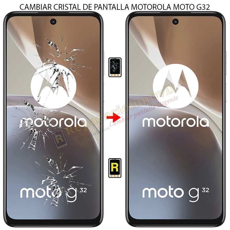 Cambiar Cristal De Pantalla Motorola Moto G32