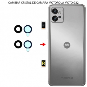 Cambiar Cristal Cámara Trasera Motorola Moto G32