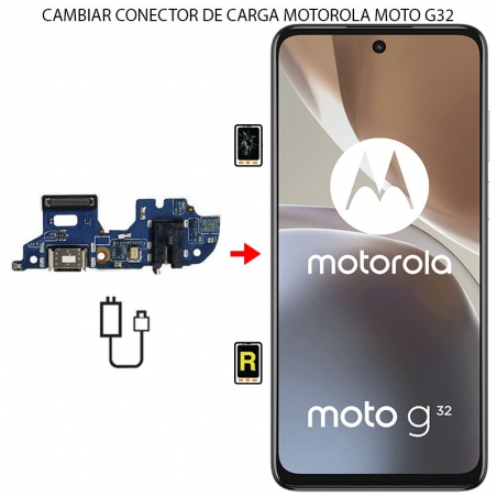 Cambiar Conector De Carga Motorola Moto G32