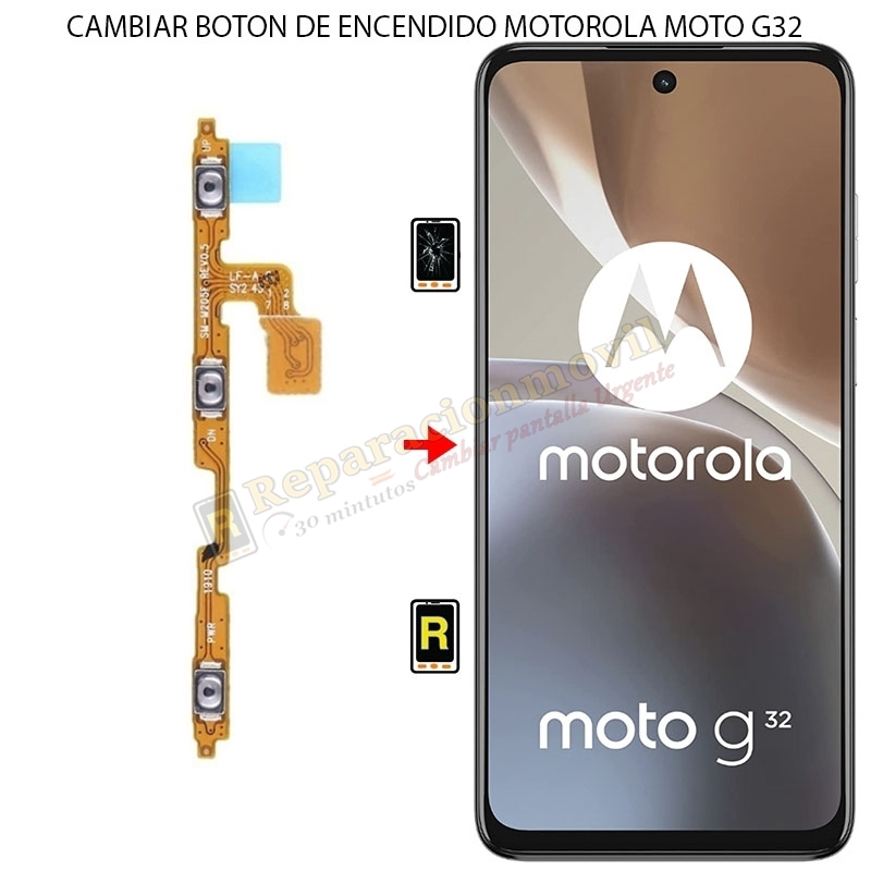 Cambiar Botón De Encendido Motorola Moto G32