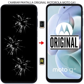 Cambiar Pantalla Motorola Moto G41 ORIGINAL