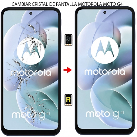 Cambiar Cristal De Pantalla Motorola Moto G41